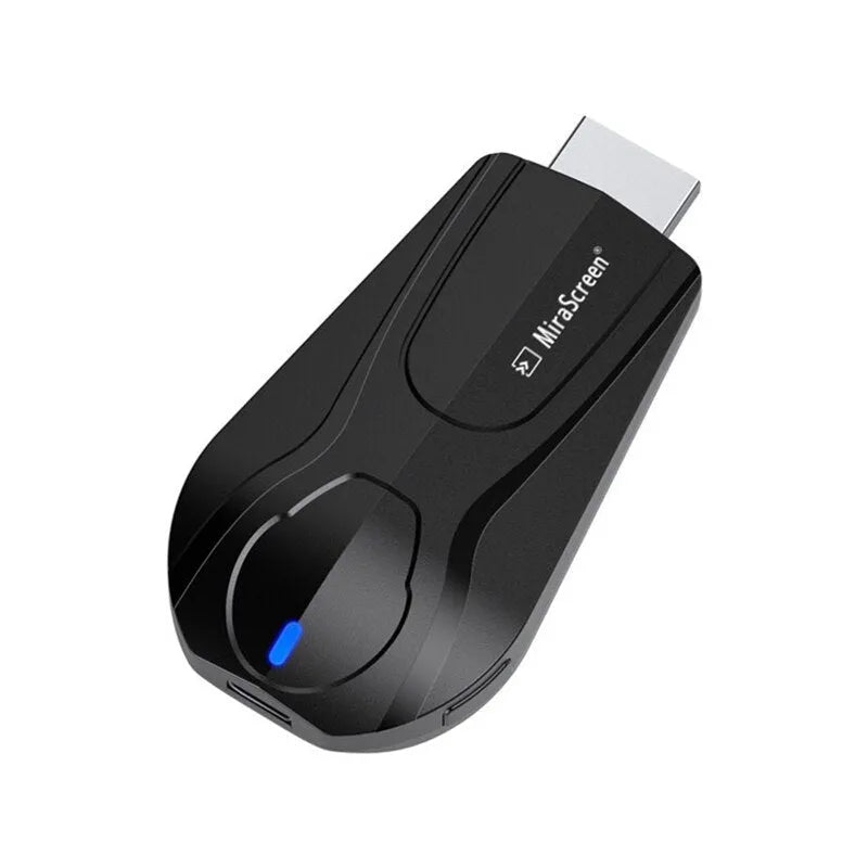 Black wireless HDMI screen player for smart phone screen mirroring