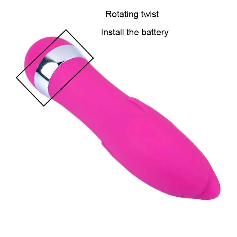 Mini realistic dildo vibrator for women with 6 styles including vaginal and anal plug options, high quality plastic construction
