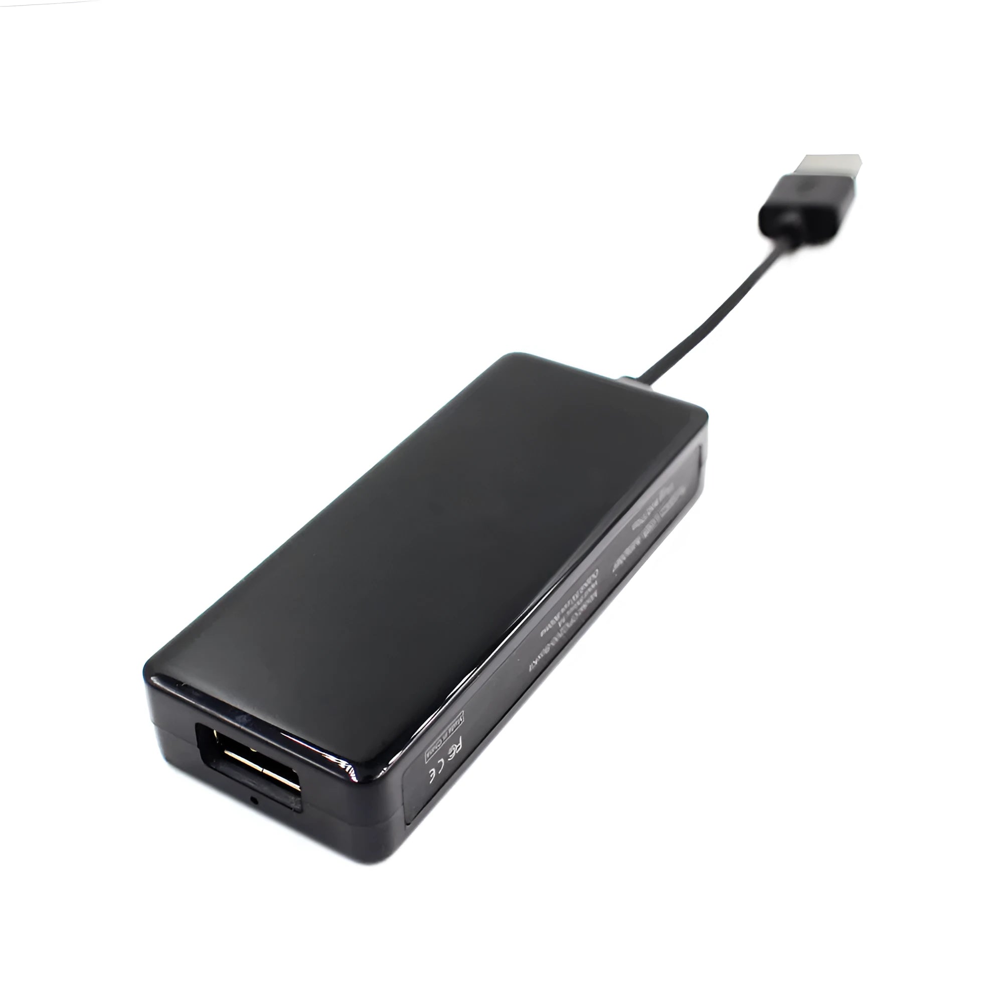 Android car navigation CarPlay module adapter with USB connection in black and white versions