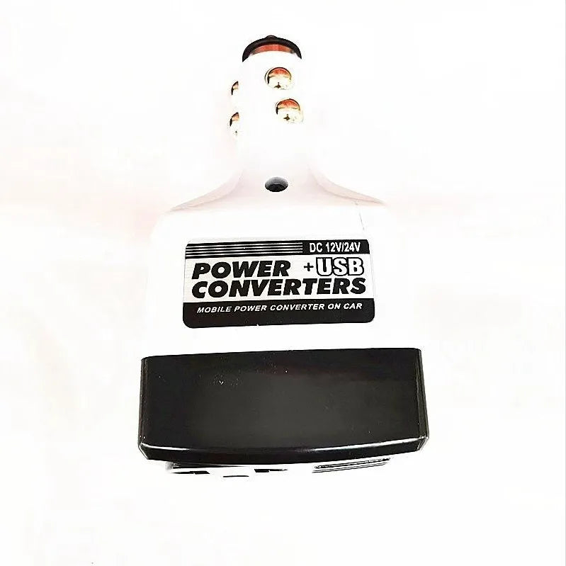 011C model car cigarette lighter to USB power supply transformer for mobile device charging