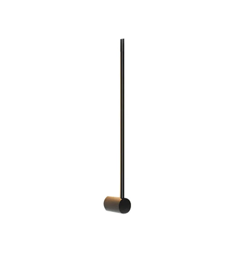Nordic LED line wall lamp with iron shade, 50x7.5cm, offering 300-600mm size options