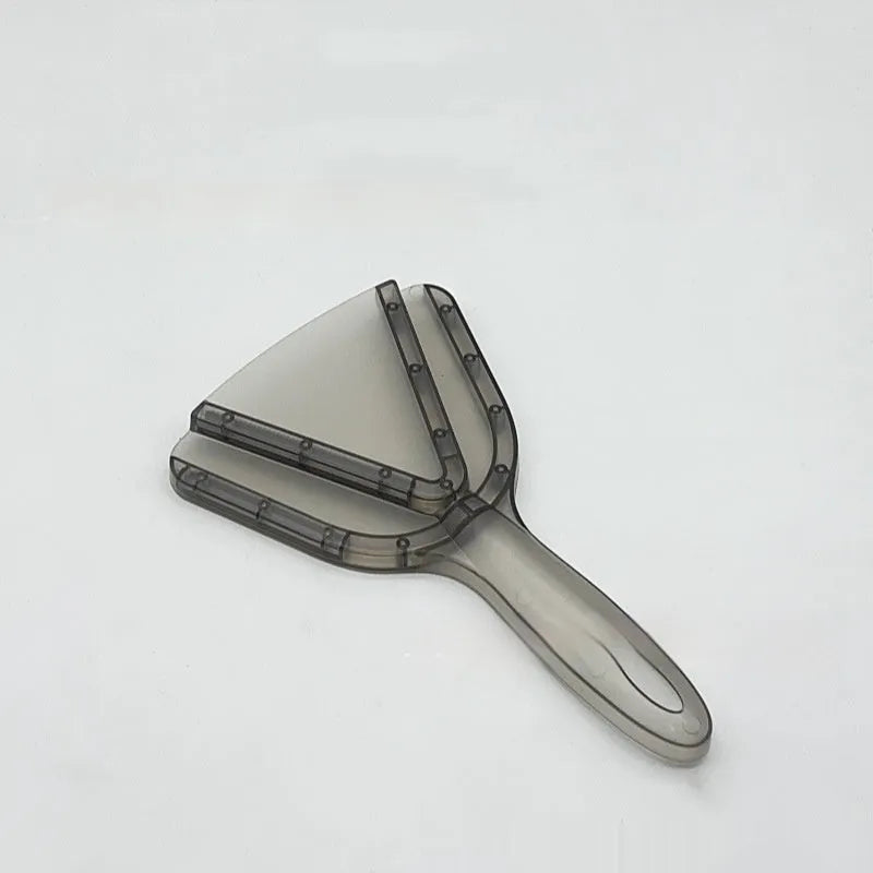 Telescopic bottle opener with non-slip handle in clear, red, and transparent grey colours