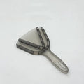 Telescopic bottle opener with non-slip handle in clear, red, and transparent grey colours