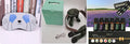 Moss green electric neck and shoulder massager with 4D kneading and heat, cordless design, 211x184x158mm
