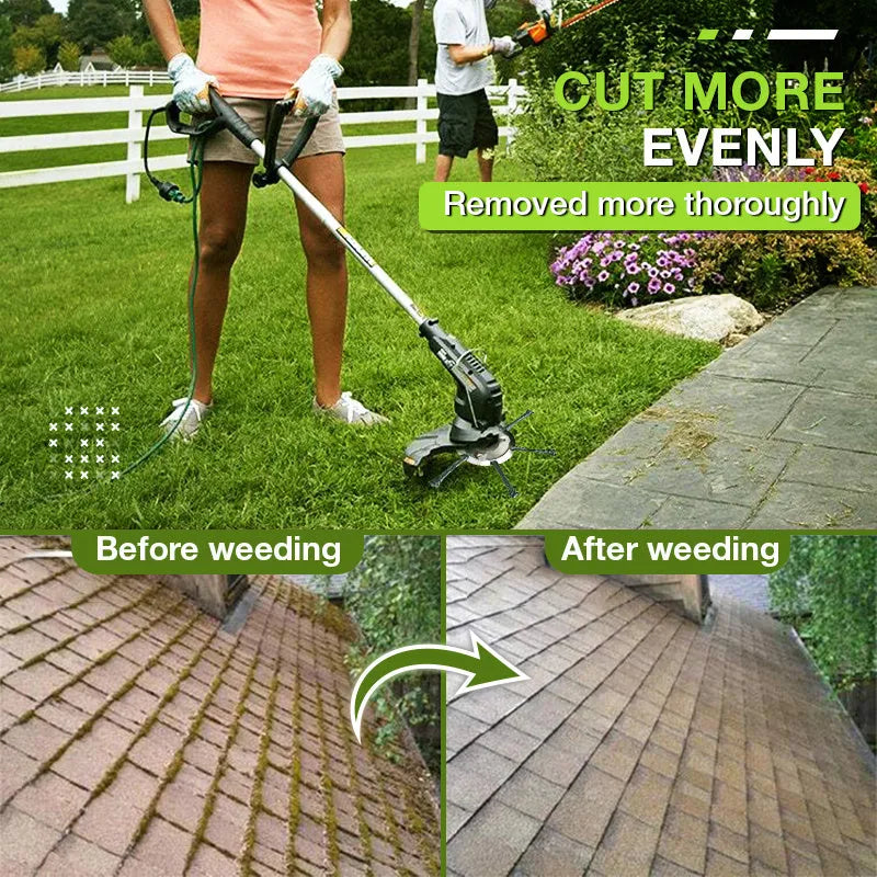 Small lithium electric wire mower stainless steel general accessory disc 150mm diameter for weeding rust removal