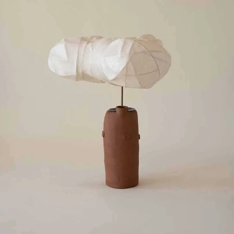 Modern table lamp with retro design for desk or bedside use