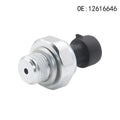 Silver metal automotive fuel pressure sensor with part numbers 12616646 12677836 D1846A