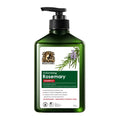 Bottle of Rosemary Anti-Dandruff Fluffy Shampoo for scalp care and hair volume