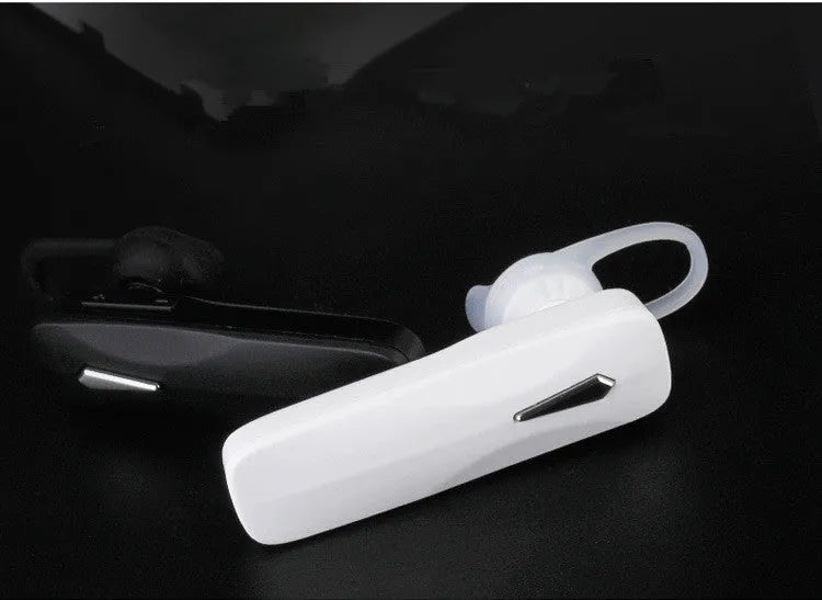 M163 black Bluetooth car headset with in-ear design for hands-free driving