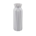 Melamine plastic vase in green colour with 7.2cm base diameter for floral arrangements