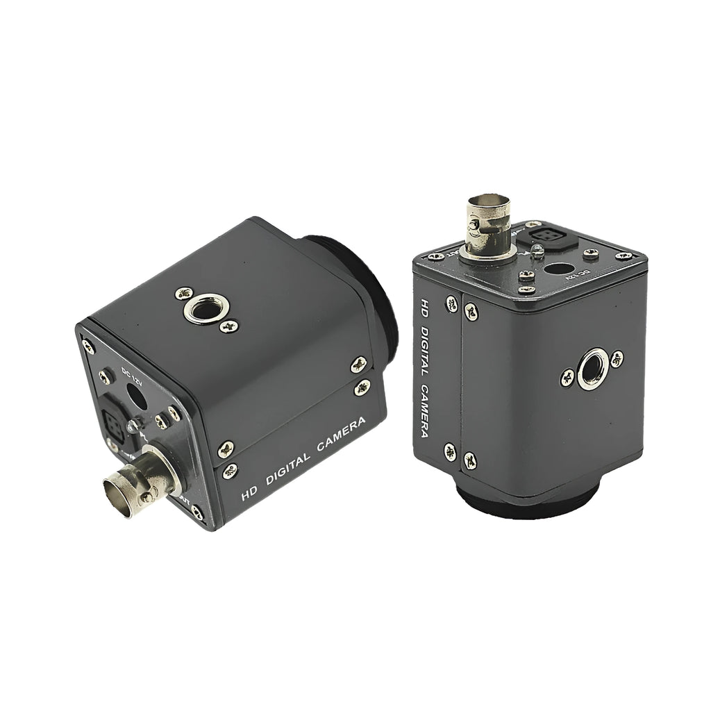 Mini mechanical microscope industrial camera Hc-109 metal body gun camera style for inspection