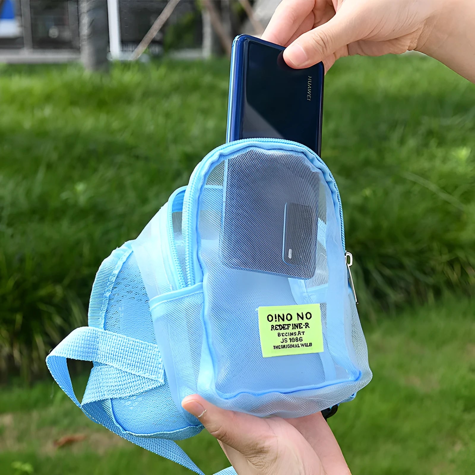 Breathable polyester dog backpack in solid colour for portable pet storage with canvas bag