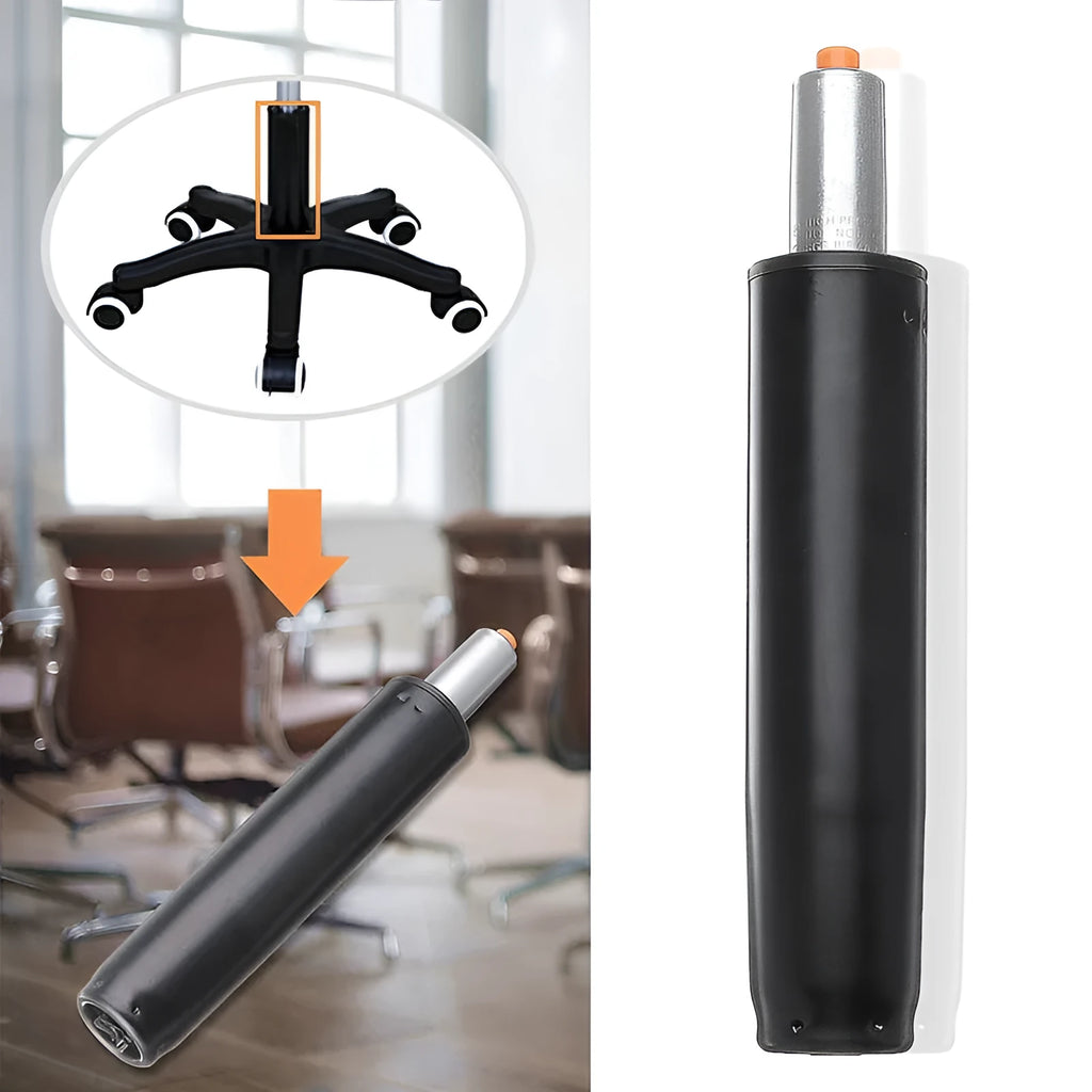 Lift chair assembly gas spring replacement part in electroplating and paint black finish options