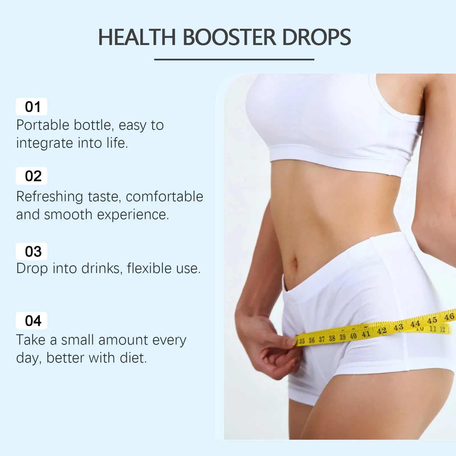 Body Care Drops Daily Mild liquid soap in 59ml dark dropper bottle with herbal and mint extract