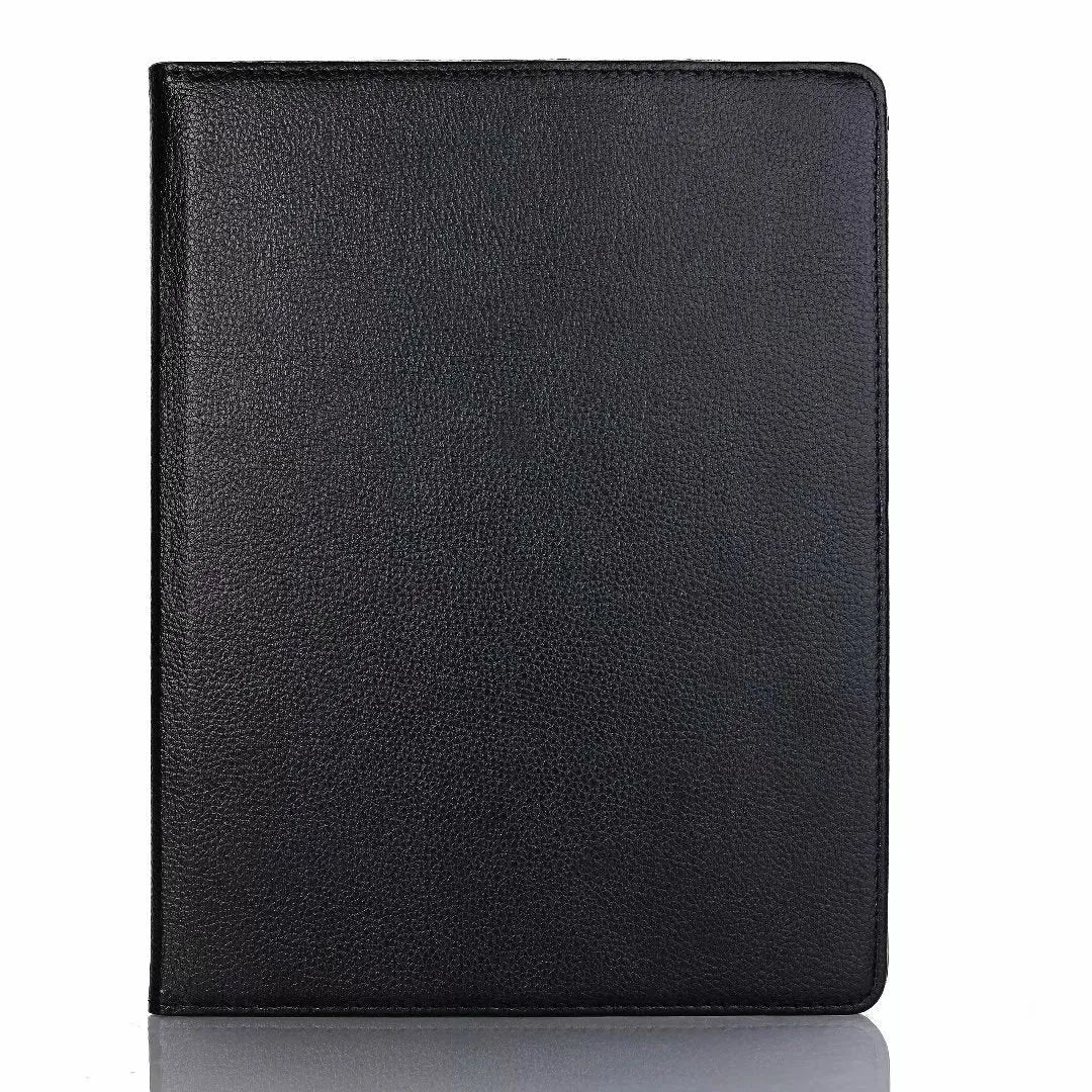 Imitation leather clamshell protective sleeve for iPad tablets in multiple colour options
