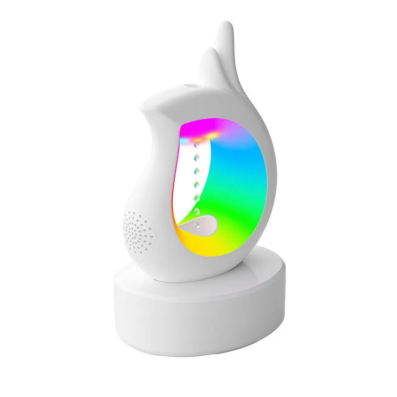 Anti-gravity USB aroma diffuser in Orchid style with Type-C power cable