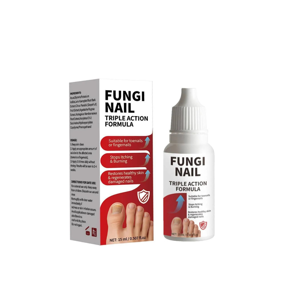 15ml anti-fungal nail repair solution bottle for treating brittle and damaged nails