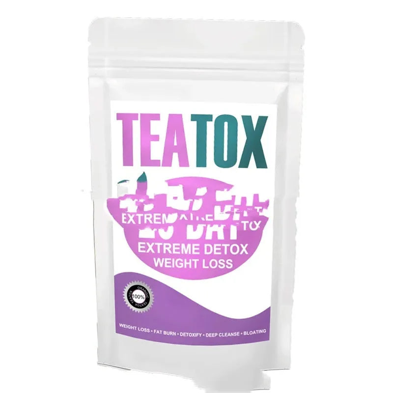 28 day herbal tea assortment with multiple blends including flat tummy tea and keto tea