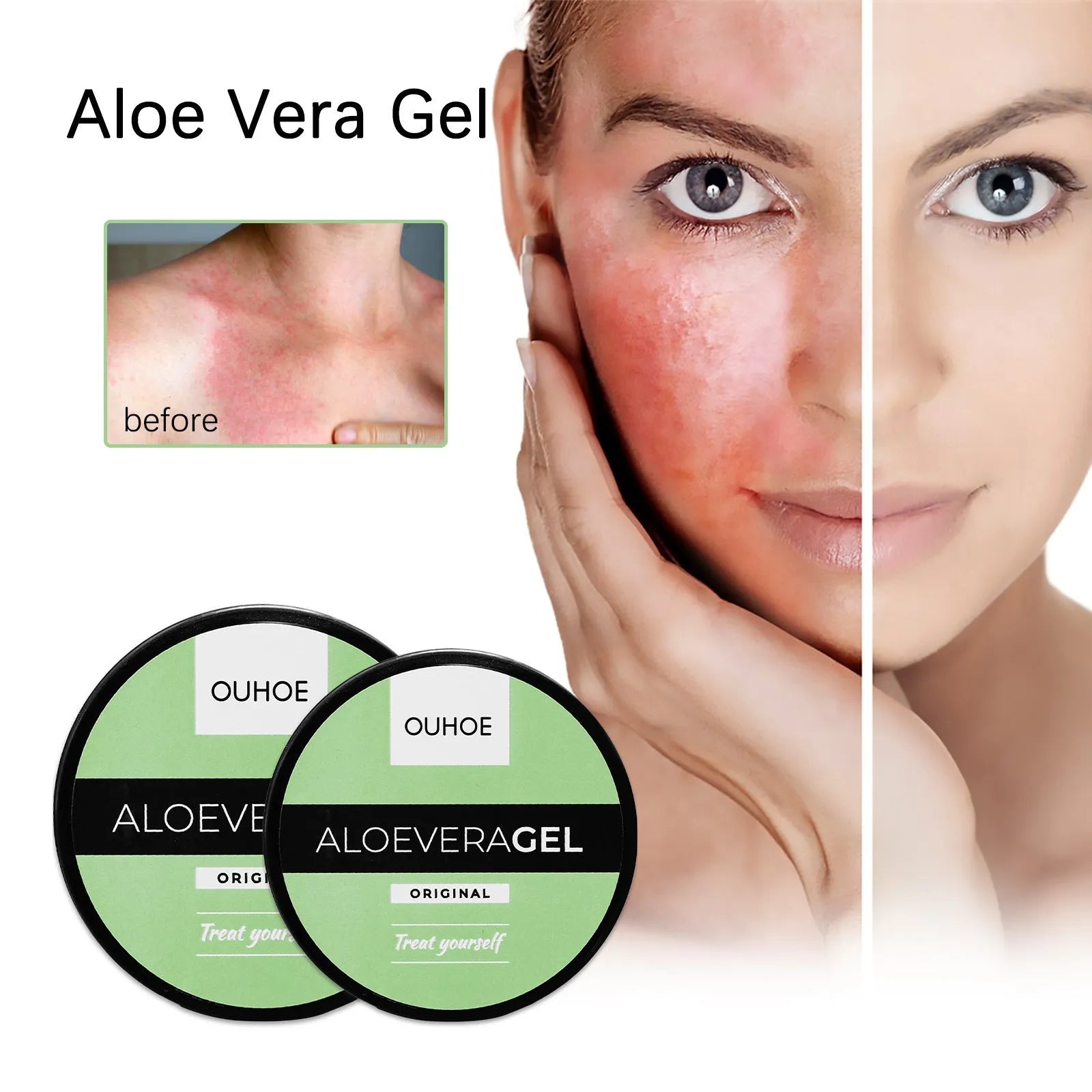 Tanning cream and aloe vera gel tubes 50g and 100g sizes for natural bronze tan accelerator