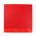 Black and red table tennis rubber sheet with small particle surface texture