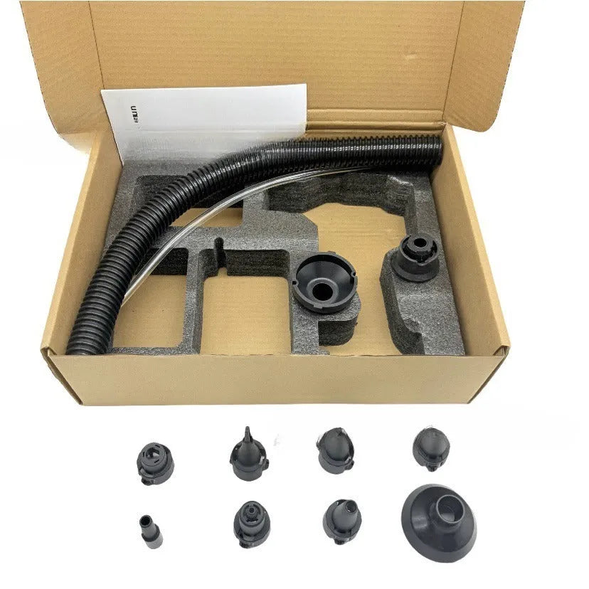 21V lithium battery brush air exhauster and snow remover tool with bare metal head