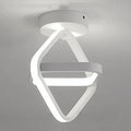 Modern simple round ceiling light 21cm diameter 25cm height with iron aluminium acrylic construction
