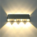 Modern 8W LED wall wash light with aluminium shade for corridor and TV background, multiple colour options