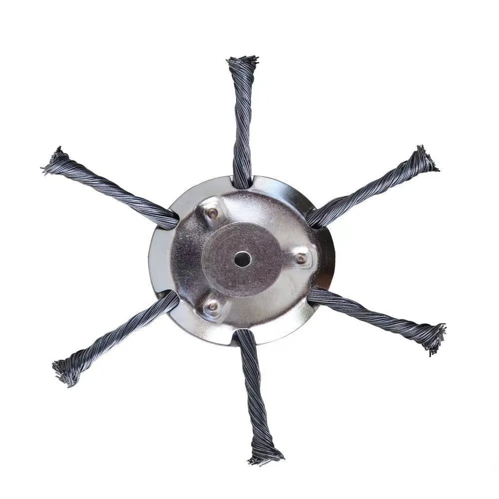 Small lithium electric wire mower stainless steel general accessory disc 150mm diameter for weeding rust removal