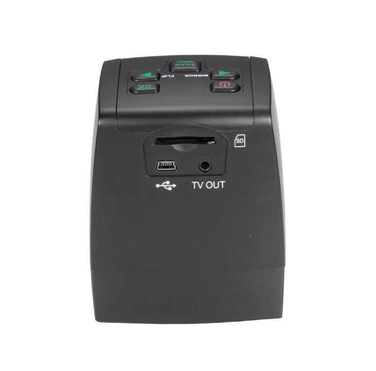 14MP film negative scanner with 2.4 inch TFT LCD and USB 2.0, supporting 135 126 110 Super8 and slide film