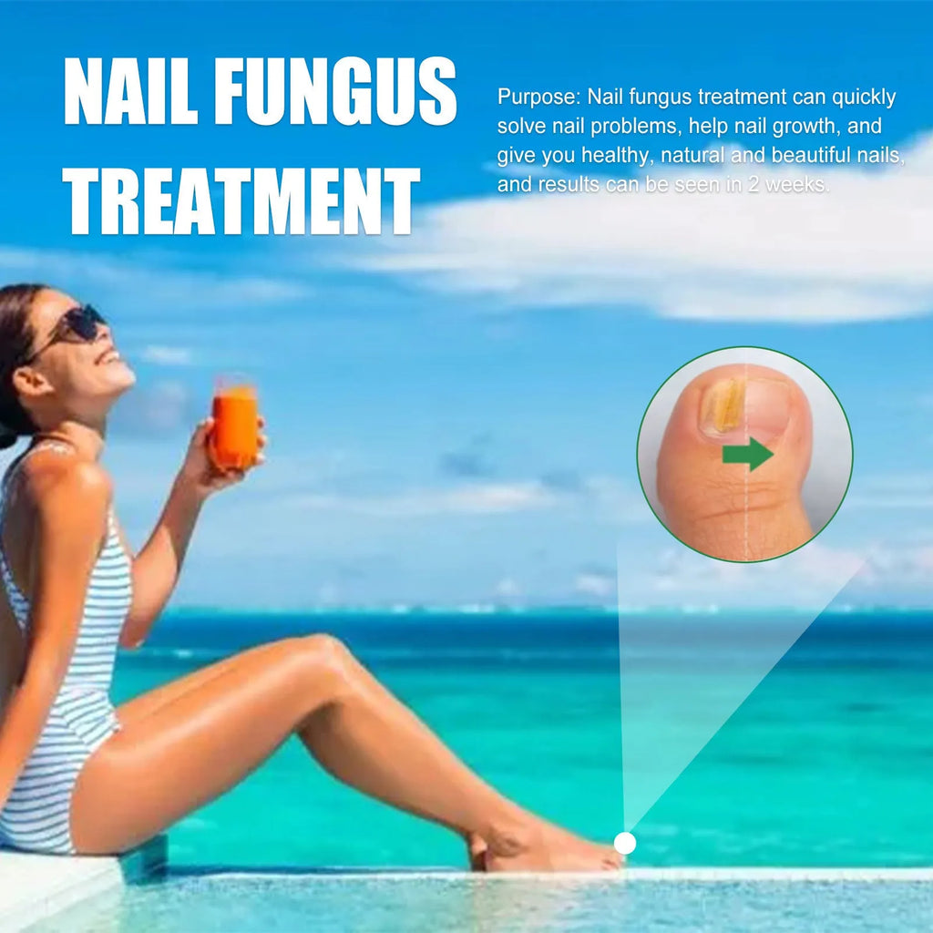 30ml bottle of tea tree oil nail repair solution for thickened hand and foot nails