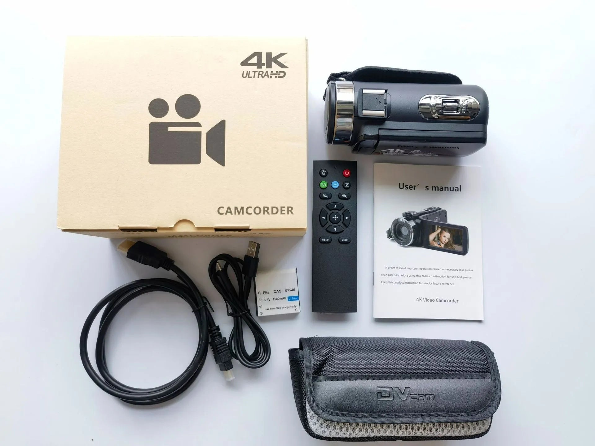 WIFI Digital HD Night Vision Camera Z124K Black Standard with 3.0 inch LCD and 37mm lens thread