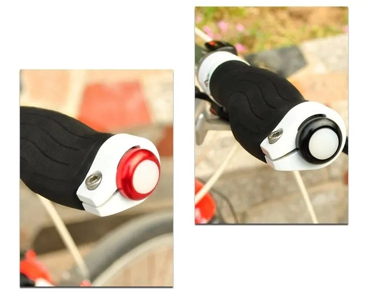 Bicycle aluminum alloy handle blocking light set 6061 ultra light LED turn signal red light 270-degree visibility