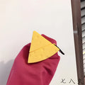 Bright yellow silicone protective cover for Apple AirPods 1 2 and Pro 3 earphone case