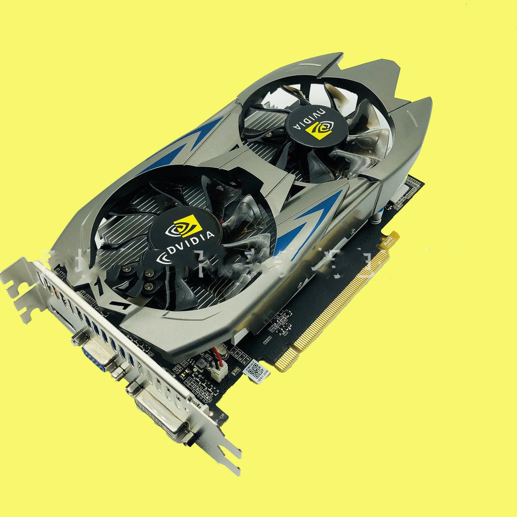 D5 3G desktop graphics card with 192-bit memory and 900MHz frequencies, model style GTX1050TI 4GB