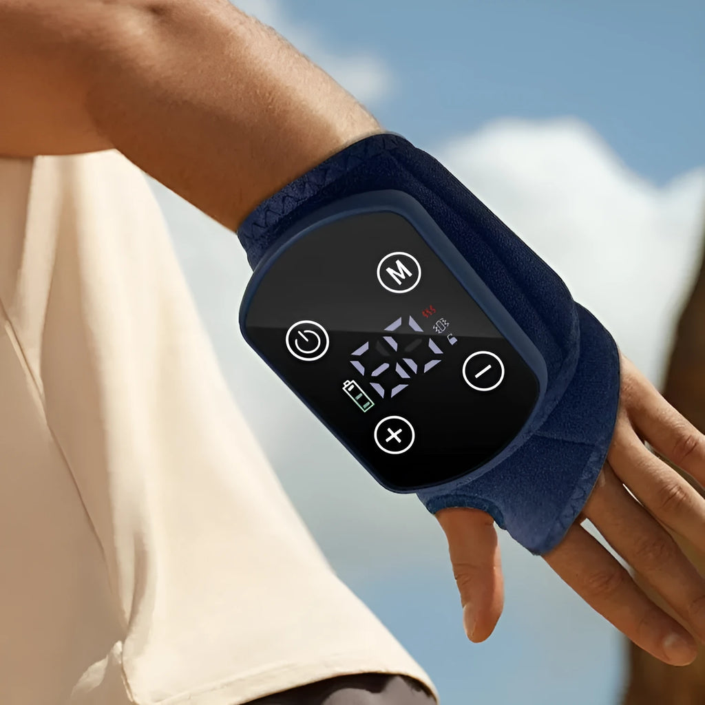 Electric wrist massage instrument in single electric wristband pack with 1800mAh battery