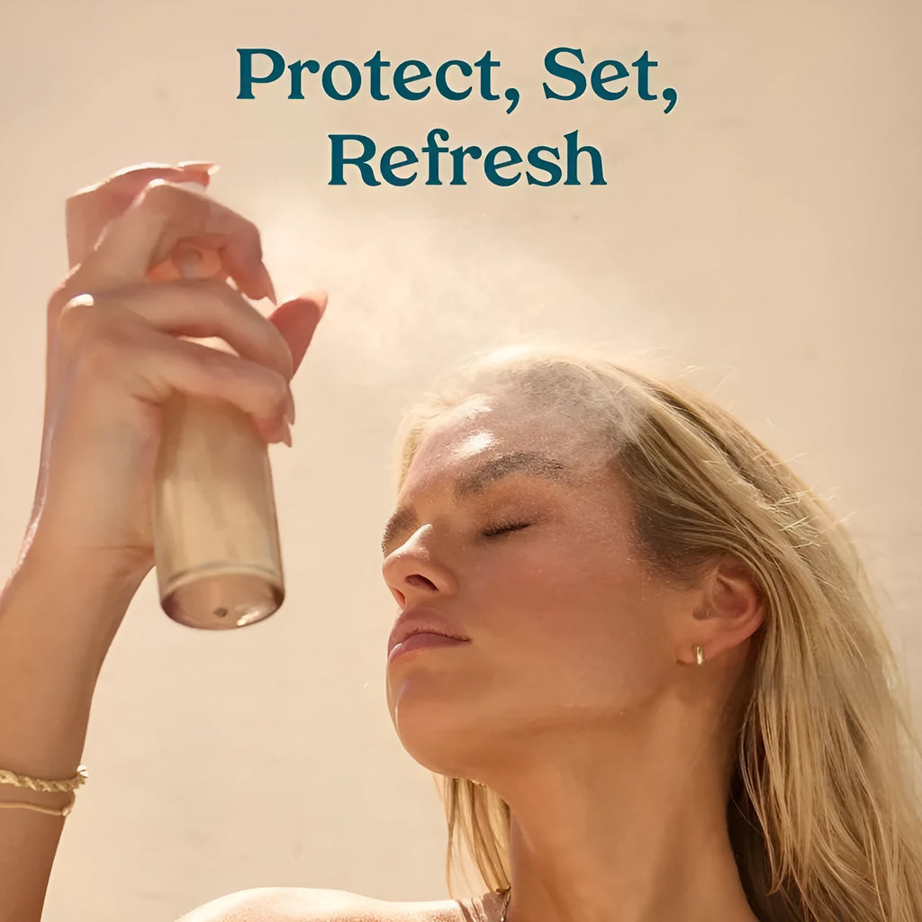 75ml rose-scented facial mist spray bottle with fine mist nozzle for hydrating skin