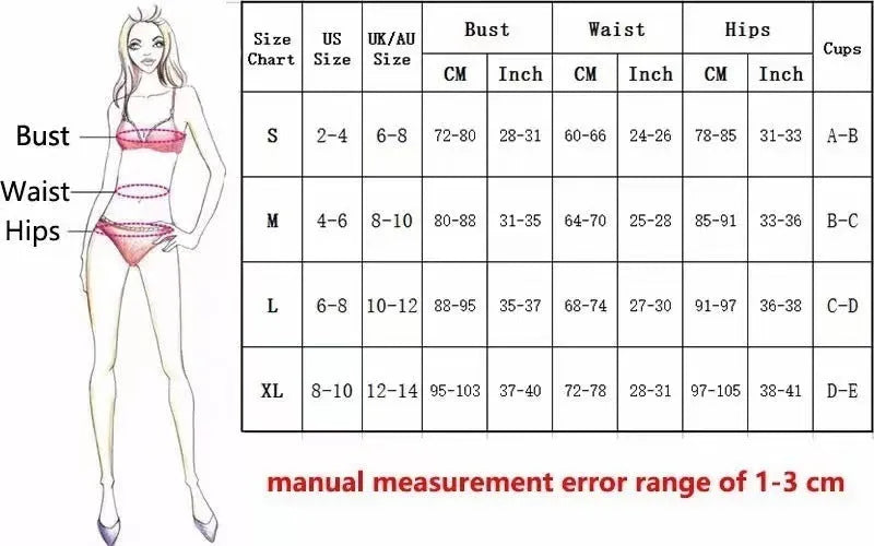 Women's black spun yarn one-piece swimsuit bikini on a hanger