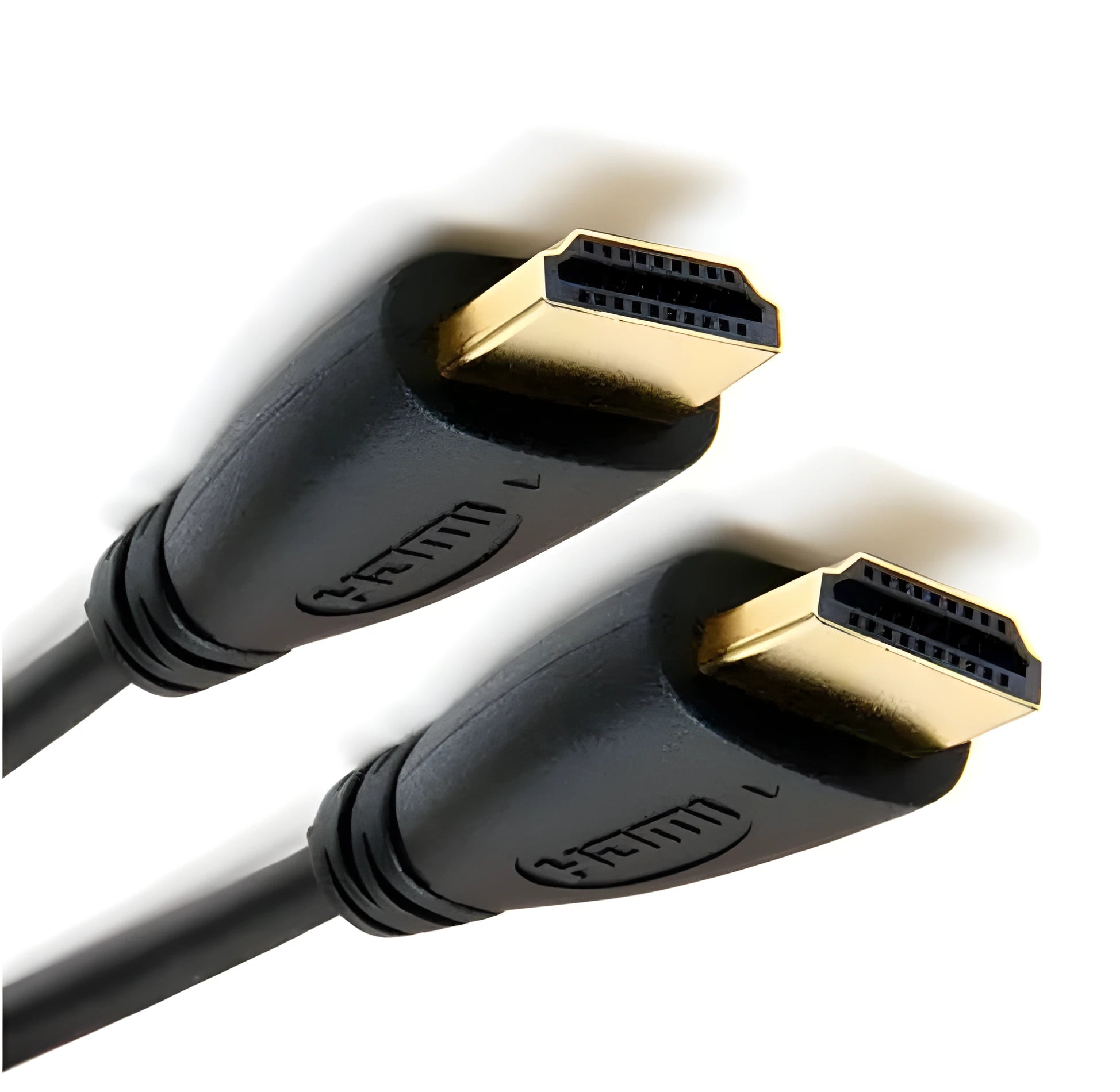 Gold plated HDMI cable with male connectors in multiple length options for 1080p HD video
