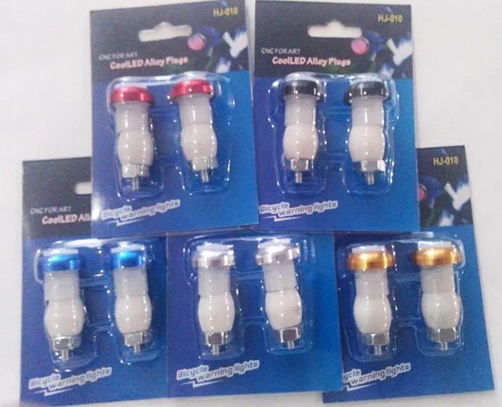 Bicycle aluminum alloy handle blocking light set 6061 ultra light LED turn signal red light 270-degree visibility