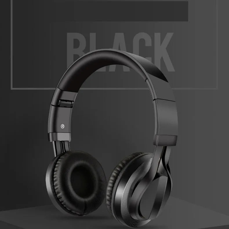 Wired head-mounted karaoke headphones with microphone, 3.5mm plug, and black colour variant