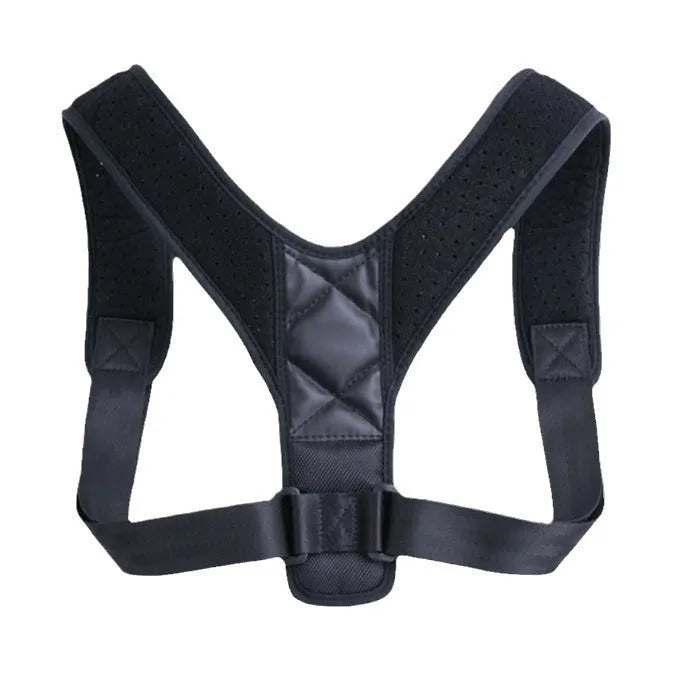 Nylon back correction band for posture support with adjustable free size design