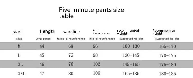 Men's elastic training shorts in quick-drying nylon blend fabric