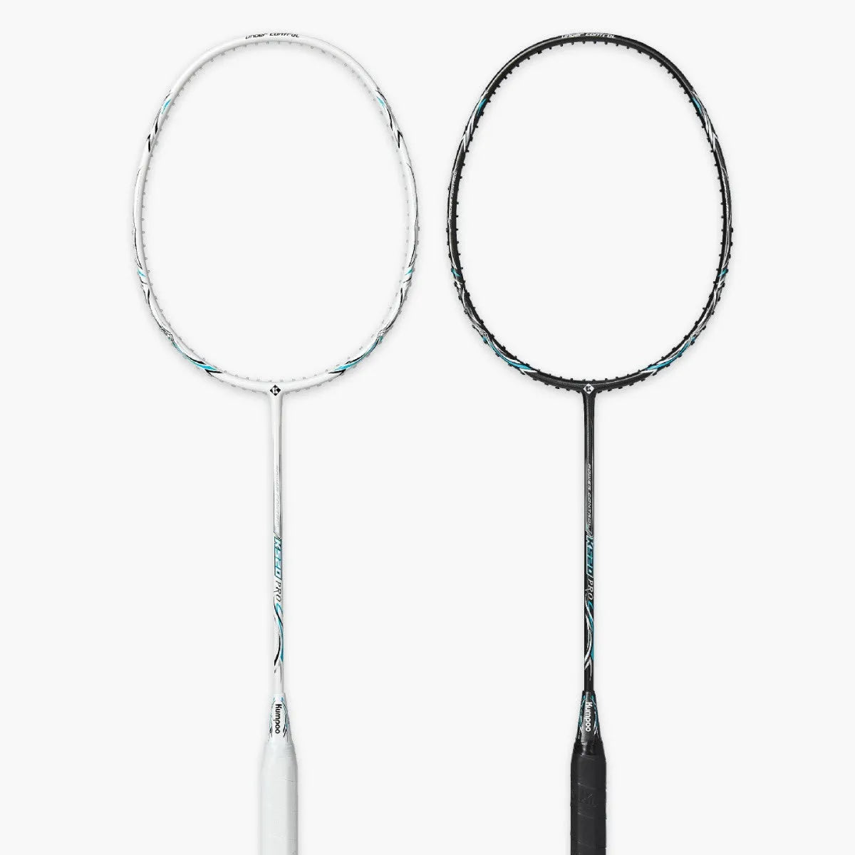 K520pro ultra light all carbon fibre badminton racket in black with pink lines