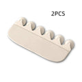 White PVC urine blocking board for toilet splash prevention during children's potty training