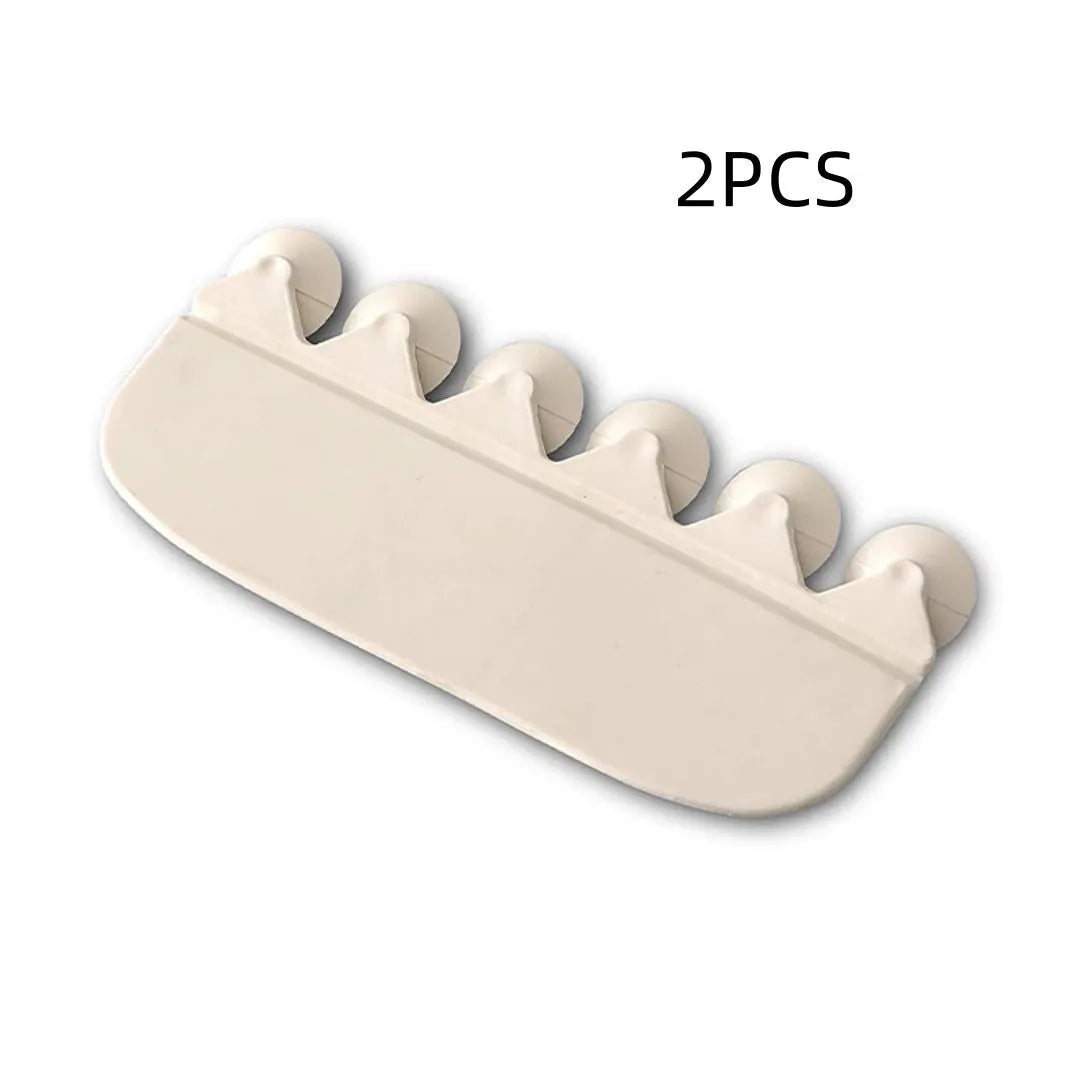 White PVC urine blocking board for toilet splash prevention during children's potty training