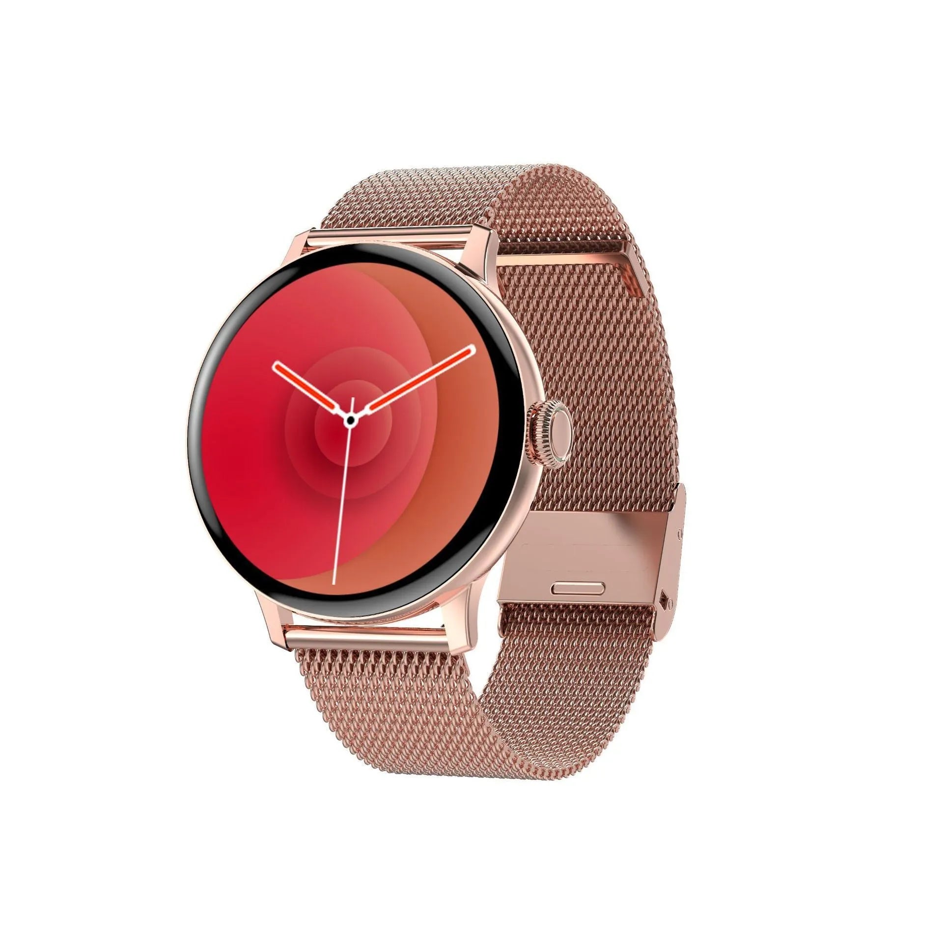 Bluetooth call smart bracelet with heart rate and blood pressure sensors, 1.2 inch screen, and TPU strap on wrist