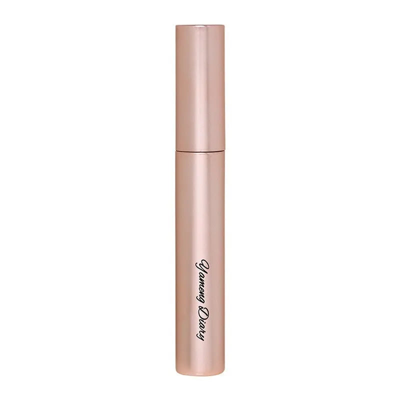 Long curling mascara tube in black and brown colour options