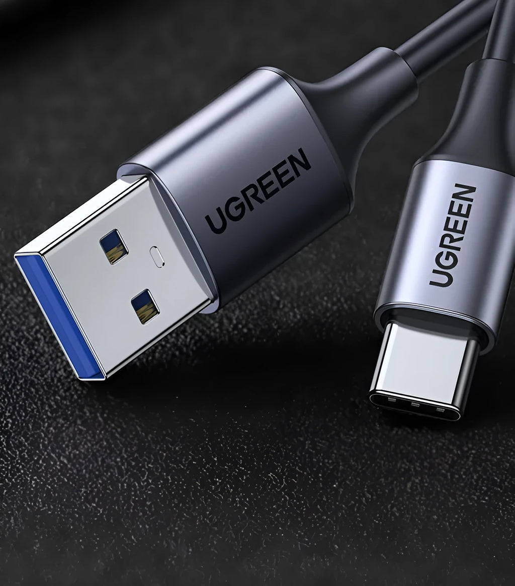 Lvlian black 1m USB data cable with straight head connector for mobile phone and tablet