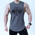 Men's loose fit polyester training vest sleeveless workout tank top in multiple colour options