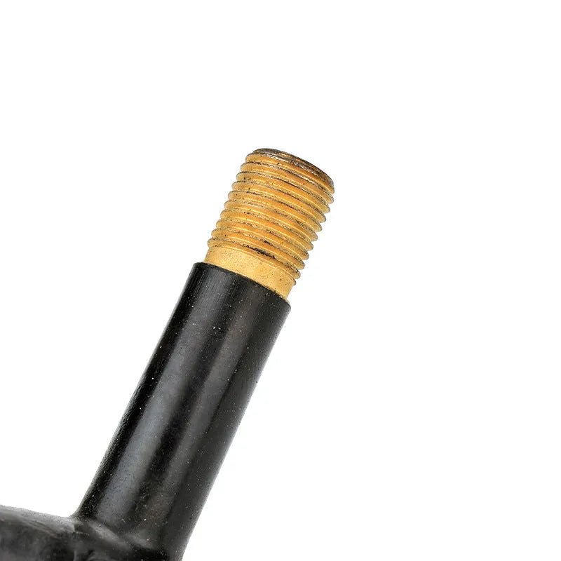 Aluminium alloy mountain bike tyre valve cap shown in five colour options: black, blue, gold, red, silver.